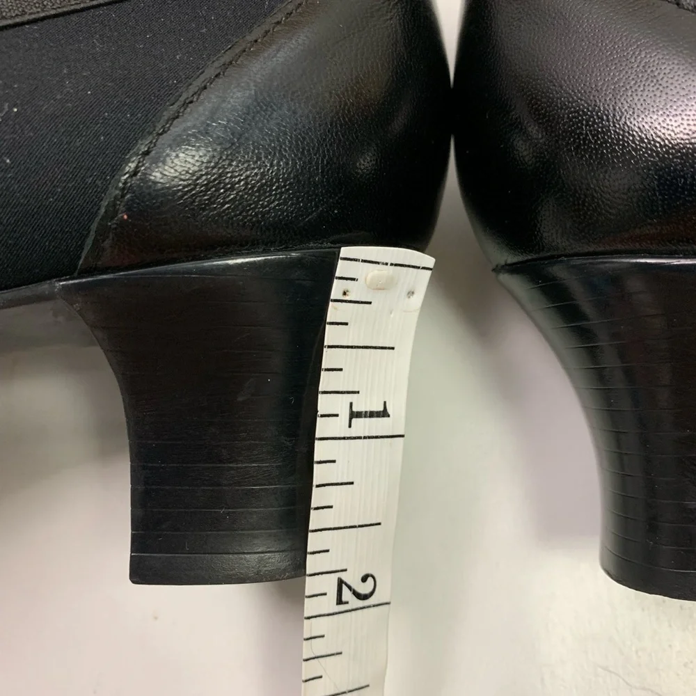 Munro Womens Black Heels Slip on Size 8.5 M - Picture 8 of 8